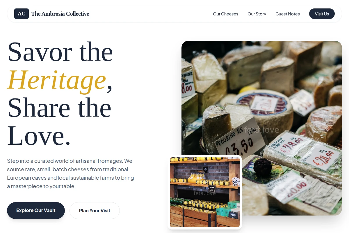 Terracotta Cheese Shop